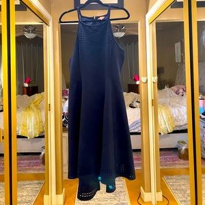 Lilly Pulitzer Aurelie Midi Dress in Navy EUC